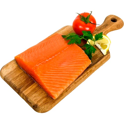Egenrökt Laxfilé I Bit (Kallrökt) ca 200g Fiskekockarna