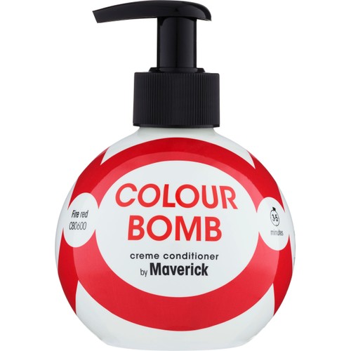 Färgbalsam för färgat hår Fire Red 250ml Colour Bomb
