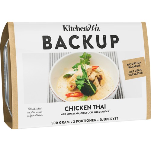 Kyckling Thai 500g Kitchenwiz Backup