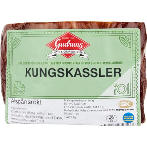 Kungskassler i bit ca 500g Gudruns