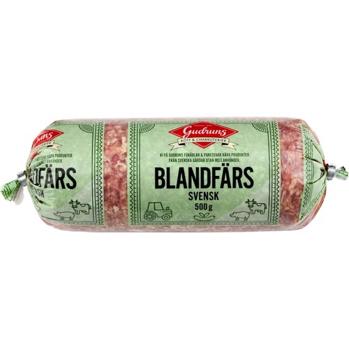 Blandfärs 15% 500g Gudruns