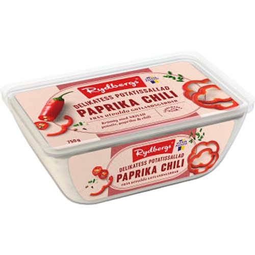 Potatissallad Paprika & Chili 750g Rydbergs