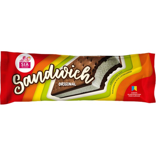 Gräddglass Sandwich 1p SIA GLASS