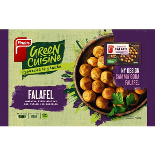 Falafel Fryst 450g Findus