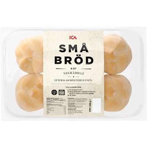 Småbröd 6-p 300g ICA
