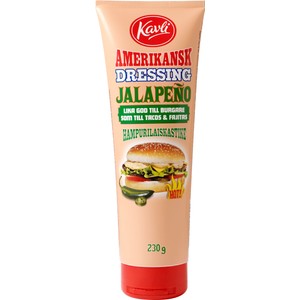 Amerikansk dressing Jalapeño 230g Kavli