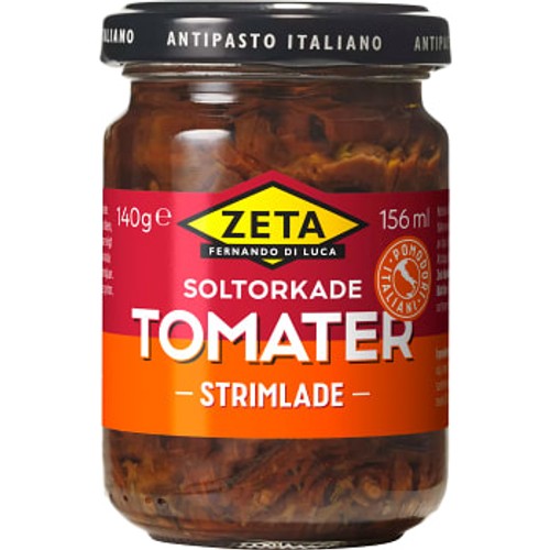 Strimlade Soltorkade tomater 140g Zeta
