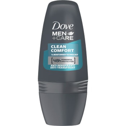 Deodorant Roll-on Clean Comfort 50ml Dove Men Care