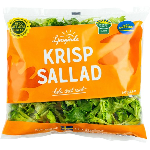 Krispsallad 60g Ljusgårda