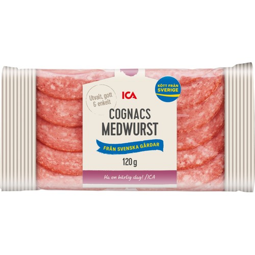 Cognacsmedwurst 120g ICA