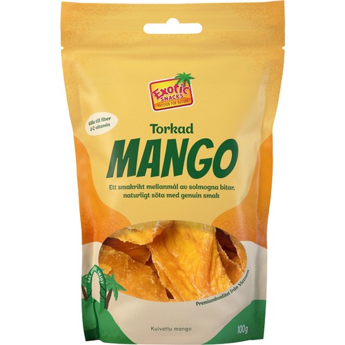 Torkad mango 100g Exotic Snacks