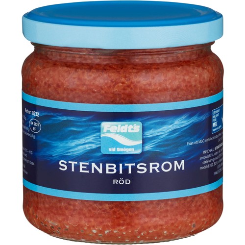 Stenbitsrom Röd 340g Feldts