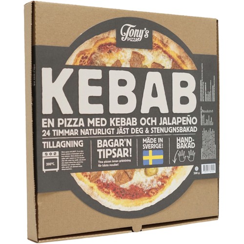 Kebabpizza 500g Tony´s pizza