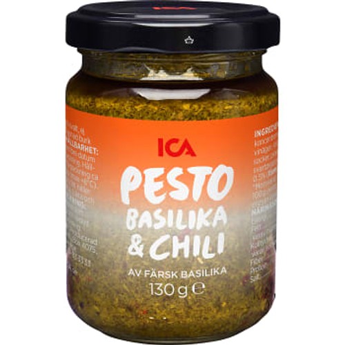 Pesto Basilika/Chili 130g ICA