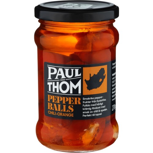 Pepperballs Färskostfyllda Chili-orange 270g PAUL och THOM