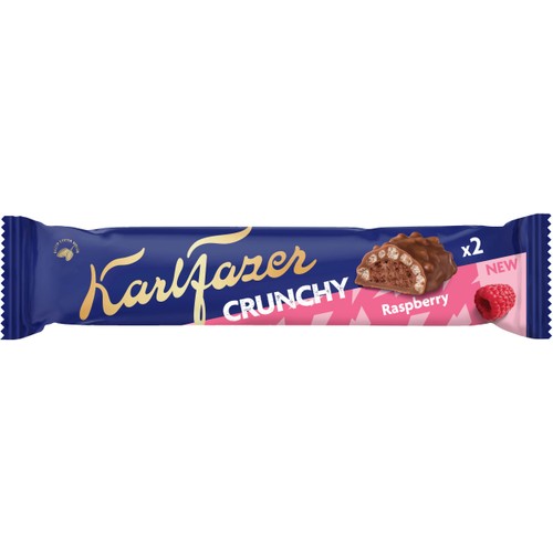 Chokladstycksak Karl Fazer Crunchy Raspberry 50g Fazer
