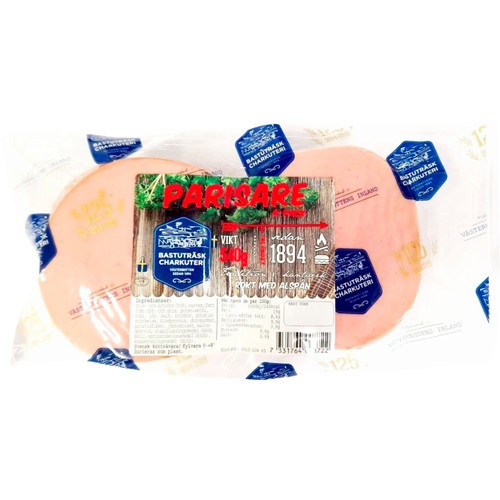 Parisergrill 6-pack 540g Bastuträsk Charkuteri