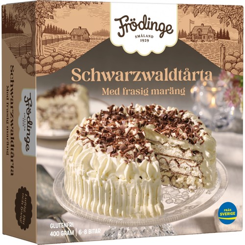 Schwarzwaldtårta Fryst 400g Frödinge