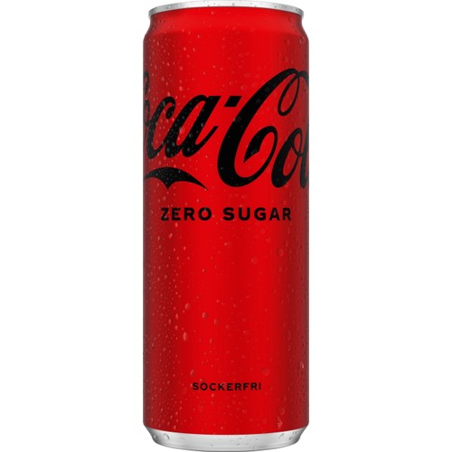 Läsk Cola Zero 33cl Coca-Cola