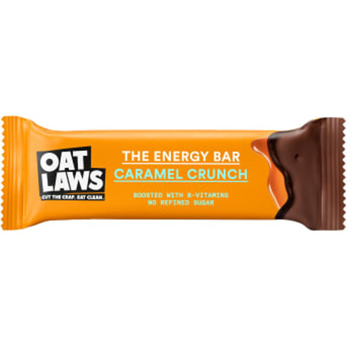 Energibar Caramel Crunch Glutenfri 40g OatLaws