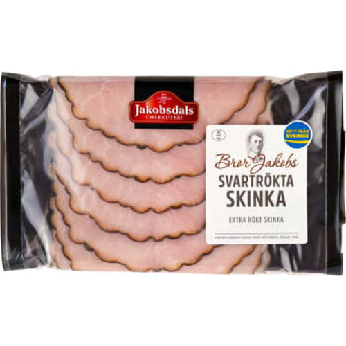 Svartrökt Skinka 120g Jakobsdals