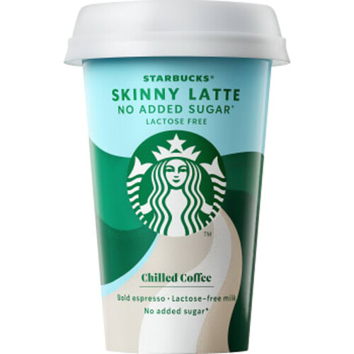 Iskaffe Skinny Latte 1% Laktosfri 220ml Starbucks®