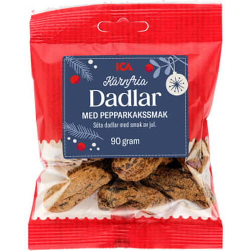 Dadlar med Pepparkakssmak kärnfria 90g ICA