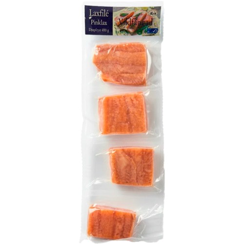Laxfilé Pinklax Fryst 400g Polar Seafood