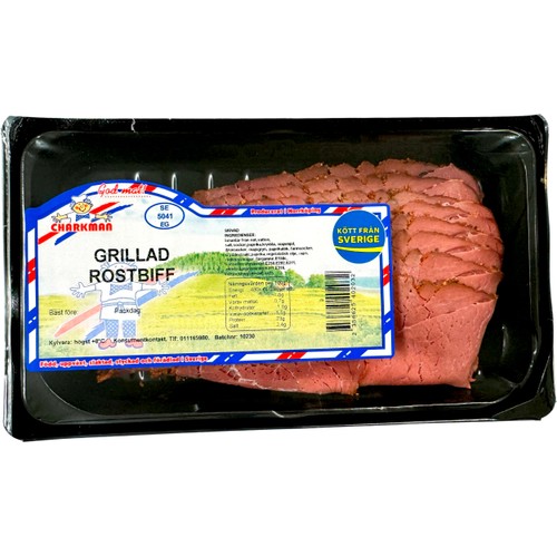 Rostbiff Skivad ca 180g Charkman