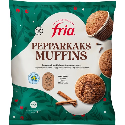 Pepparkaksmuffins Glutenfria 240g Fria