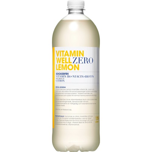 Vitamindryck Zero Lemon 1.15l Vitamin Well