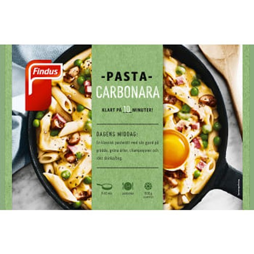 Pasta carbonara Måltid Fryst 1100g Findus