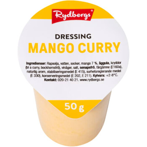 Dressing Mango Curry 50g Rydbergs