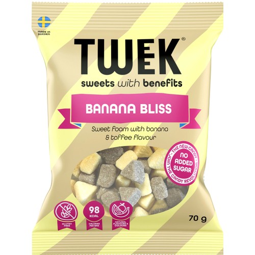 Godis Banana Bliss 70g Tweek