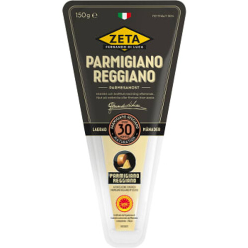 Parmesan Parmigiano Reggiano 30mån 150g Zeta