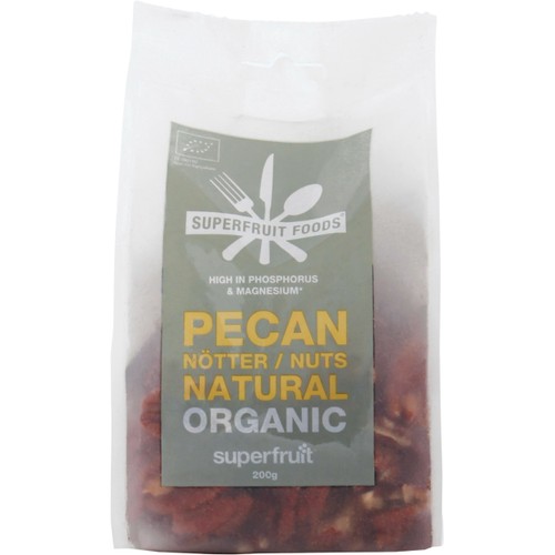 Pekannötter Naturella Eko 200g Superfruit Foods
