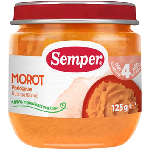 Morot Från 4m 125g Semper