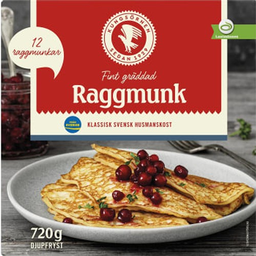 Raggmunk Fryst 720g Kungsörnen