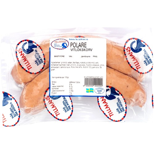 Vitlökskorv Polare ca300g Tillmans