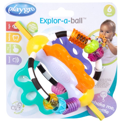 Bit- och Aktivitetsleksak Explor-a-ball Playgro