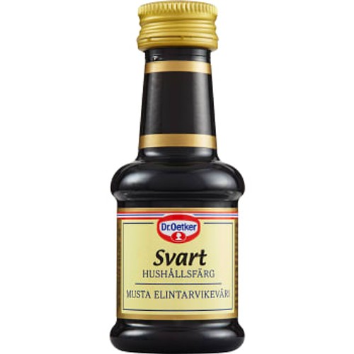 Hushållsfärg Svart 30ml Dr.Oetker