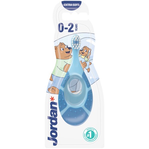 Barntandborste Step by step 0-2 år 1-p Jordan
