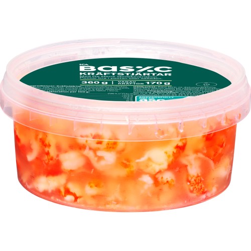 Kräftstjärtar i lake 170g Miljömärkt ICA Basic