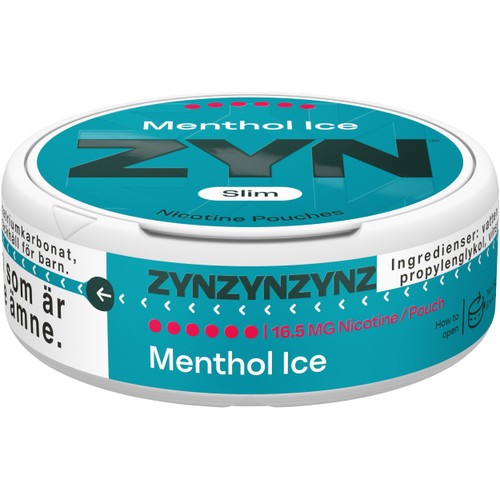 Menthol Ice Slim S6 14.7 Gram Zyn