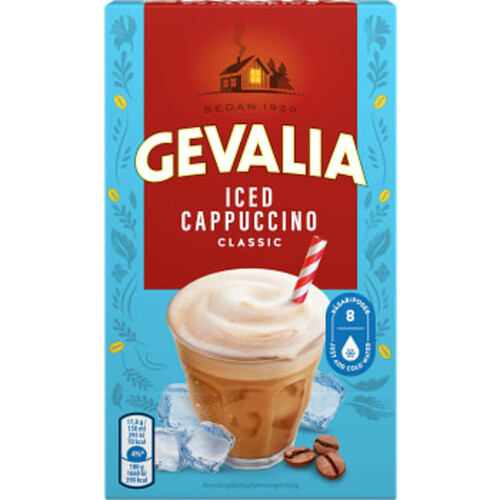 Kaffe Iced Cappuccino 8p Gevalia