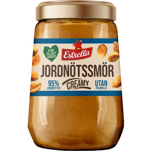Jordnötssmör Creamy 340g Estrella