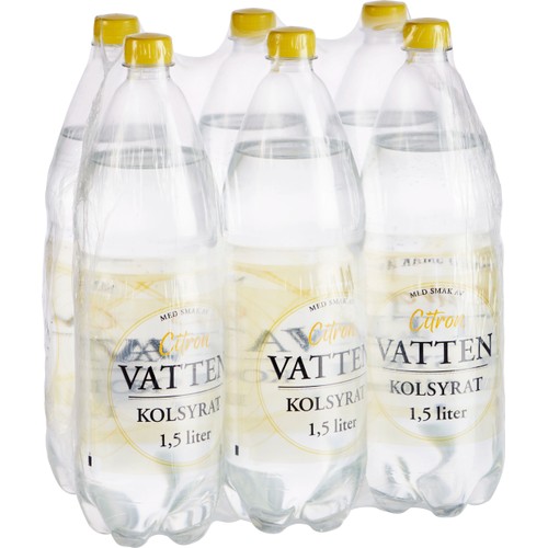 Kolsyrat Vatten Citron 6-p 9l ICA
