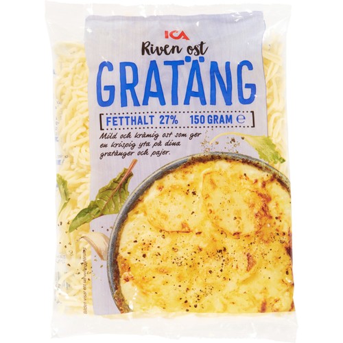 Gratängost Riven 150g ICA