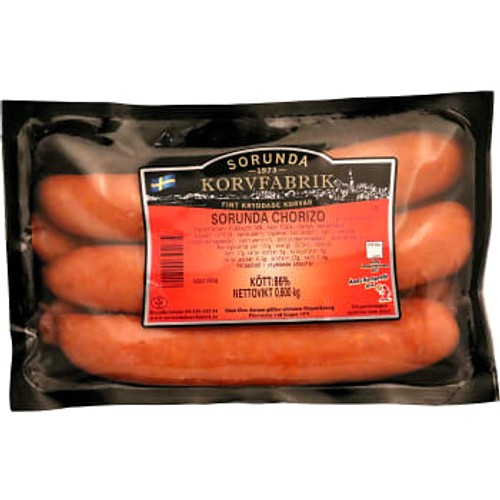Chorizo 600g Sorunda Korv