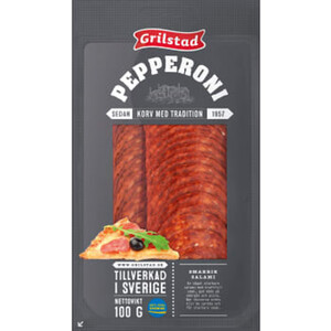 Pepperoni skivad 100g Grilstad
